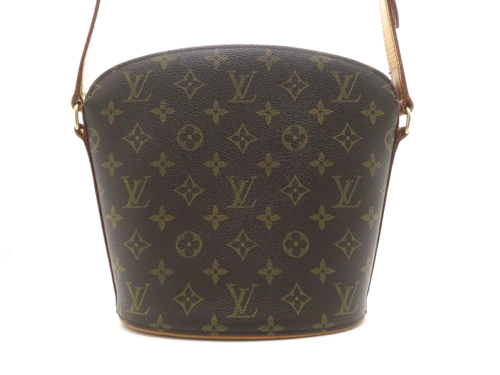 LOUIS VUITTON Druot Shoulder Bag Monogram